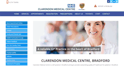 Desktop Screenshot of clarendonmedicalcentre.com